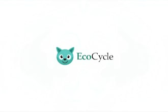 do wonderful print mascot logo design with business