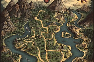 make the map of your fantasy world