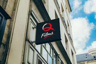 design a luxury brand initial letters, production logo