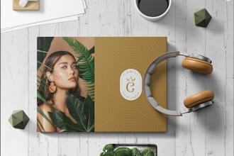 design premium  brand rebrand your brand identity with a style guide