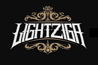 design you a brutal death metal, slamming, deathcore logo
