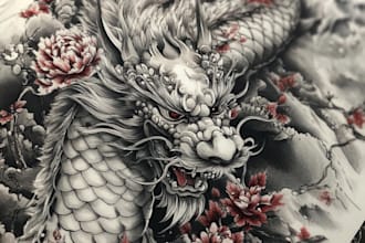 crafting unique japanese tattoo designs for you