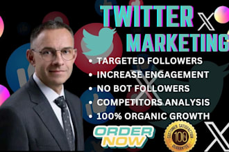 do x twitter crypto marketing nft promotion with real organic growth followers