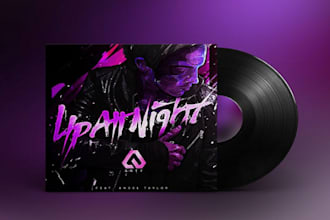 do professional album cover art mixtape cover single cover art for new release