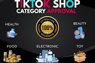approve tiktok shop category and unlock restricted categories on tiktok shop