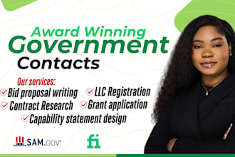 secure government contracts, bid proposal, rfp, rfq, grant, business plan