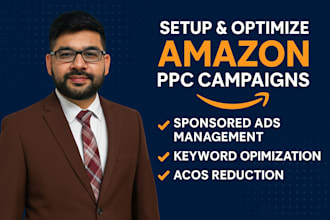 setup and optimize amazon PPC campaigns