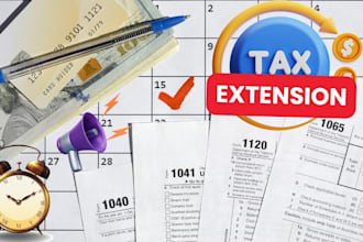 file your USA tax extension for individuals 1040 and businesses 1065 1120 709