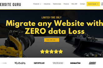 migrate clone redesign wix hostinger wordpress shopify sites with zero data loss