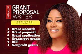 do expert grant proposal writing, identify funding opportunities and application