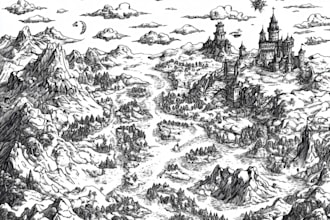 design medieval fantasy and sci fi maps