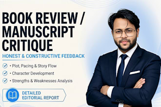provide a professional manuscript critique and editorial assessment report
