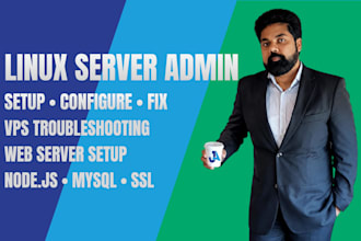 do linux troubleshooting and vps server administration