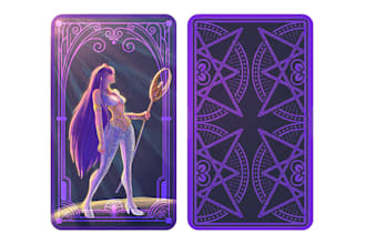 do a cute tarot card design