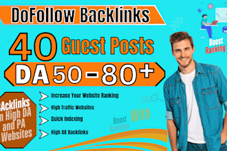 do high quality seo dofollow guest posts backlinks on high traffic sites