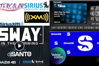 play and promote your song on siriusxm hit1,shade 45,bpm radio with intro