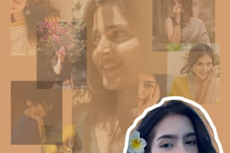 create aesthetic instagram post and creative stories