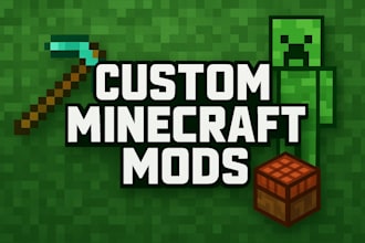 create custom minecraft mods