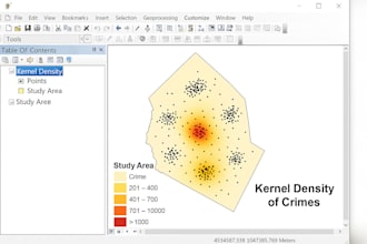 provide expert gis analysis and mapping using arcgis, arcmap, and qgis