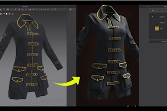 create clo 3d and marvelous designer clothing