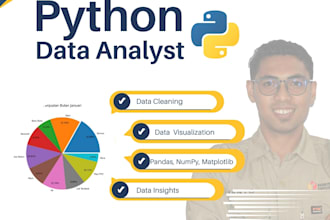 do python data analyst with pandas, matplotlib, and seaborn