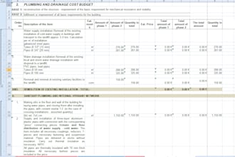 do cost and construction estimation, boq