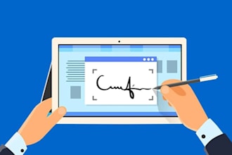 create electronic signature for you from your handwritten signature