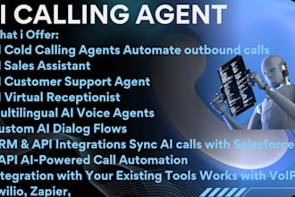 build ai sales agent, sdr agent, ai calling, ai customer support, voice agent