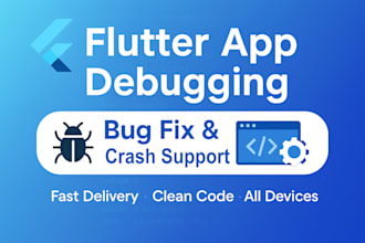 fix flutter app bugs, errors, and reskin for android and ios
