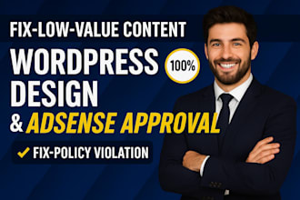 design wordpress google adsense approved websites