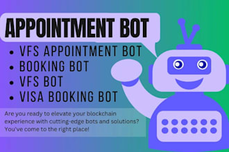 code appointment bot, vfs booking appointment bot, vfs, vfs appointment bot