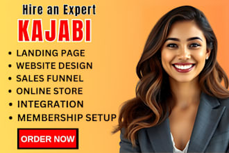 design kajabi website sales funnel wix kajabi online course wordpress ghl site