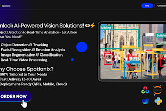develop custom computer vision solutions for your business