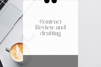 draft or review a legal contract in english or spanish