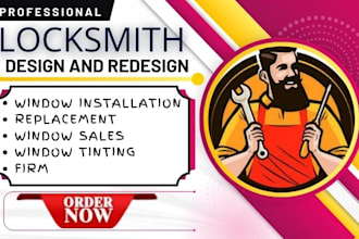 design locksmith website, locksmith landing page, locksmith website