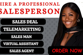 virtual assistant sales deal sales closer sales agent telemarking cold calling