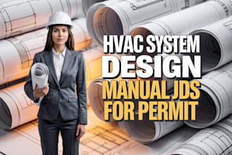 do manual j d and s load calculations, duct design hvac cooling drawings, steel