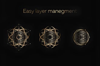 do sacred geometry spiritual healing mystical logo design
