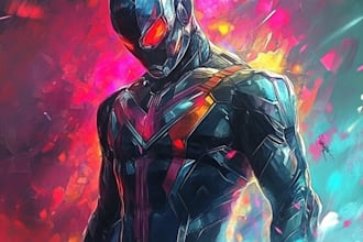 draw you as an amazing superhero