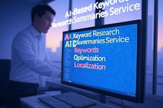 provide ai powered keyword  research summaries for your business growth