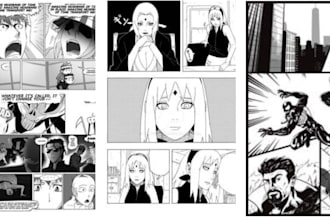 draw anime manga panel comic strip manga page manga storyboard comic book