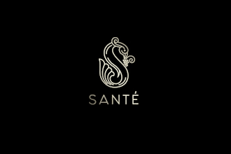 design downtown wine shop bar logo