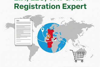 ein tax id, llc registration, cps file, nif, vat registration in portugal, malta