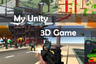 be your unity game developer, rts game, pixel art game,3d multiplayer game,xcode