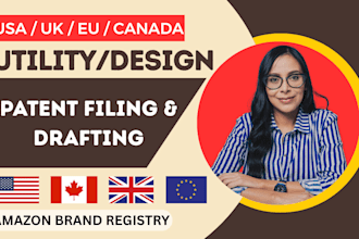 do patent search and filing for your invention or product