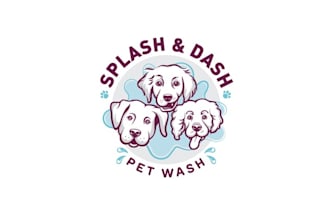design unique muddy dogs logo