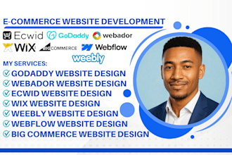 build optimize your bigcommerce wix webflow webador ecwid website store design