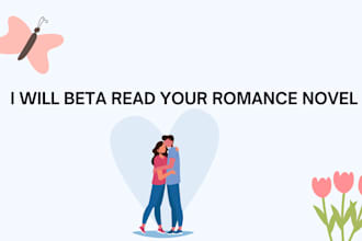 beta read your romance novel