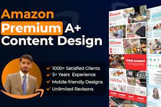 design premium a plus content for amazon, premium ebc, enhanced brand content