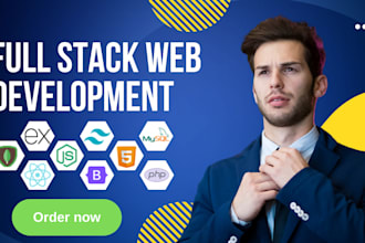build or rebuild website, website development as full stack web developer